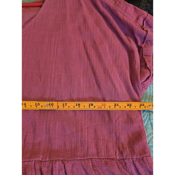 Terra & Sky Size 1x(16×18)Roiest Roughe Dolman Swing Cotton W/Pockets Lined - Picture 9 of 11